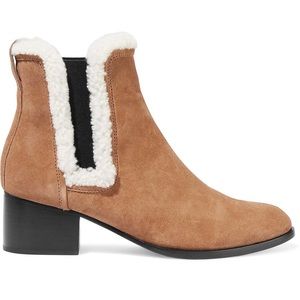 Rag & Bone Suede and Shearling Boots